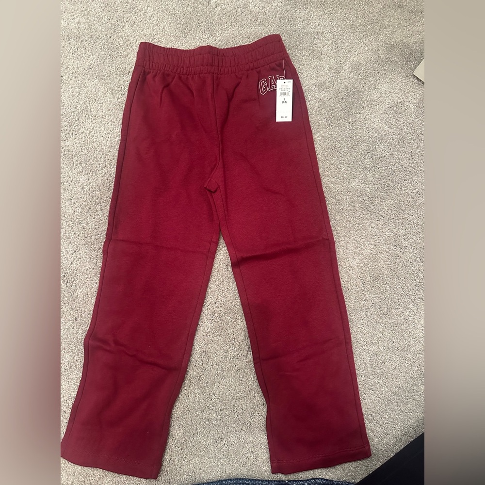 GAP Kids Maroon Sweatpants - Picture 2 of 3
